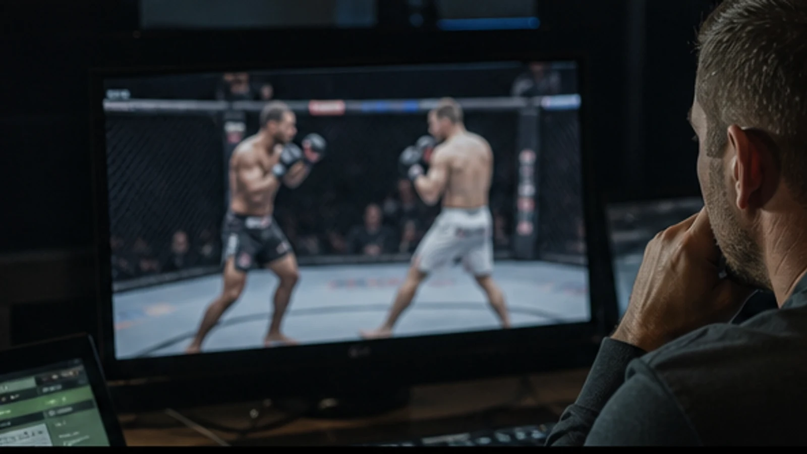拳擊與UFC格鬥投注的情境比較畫面