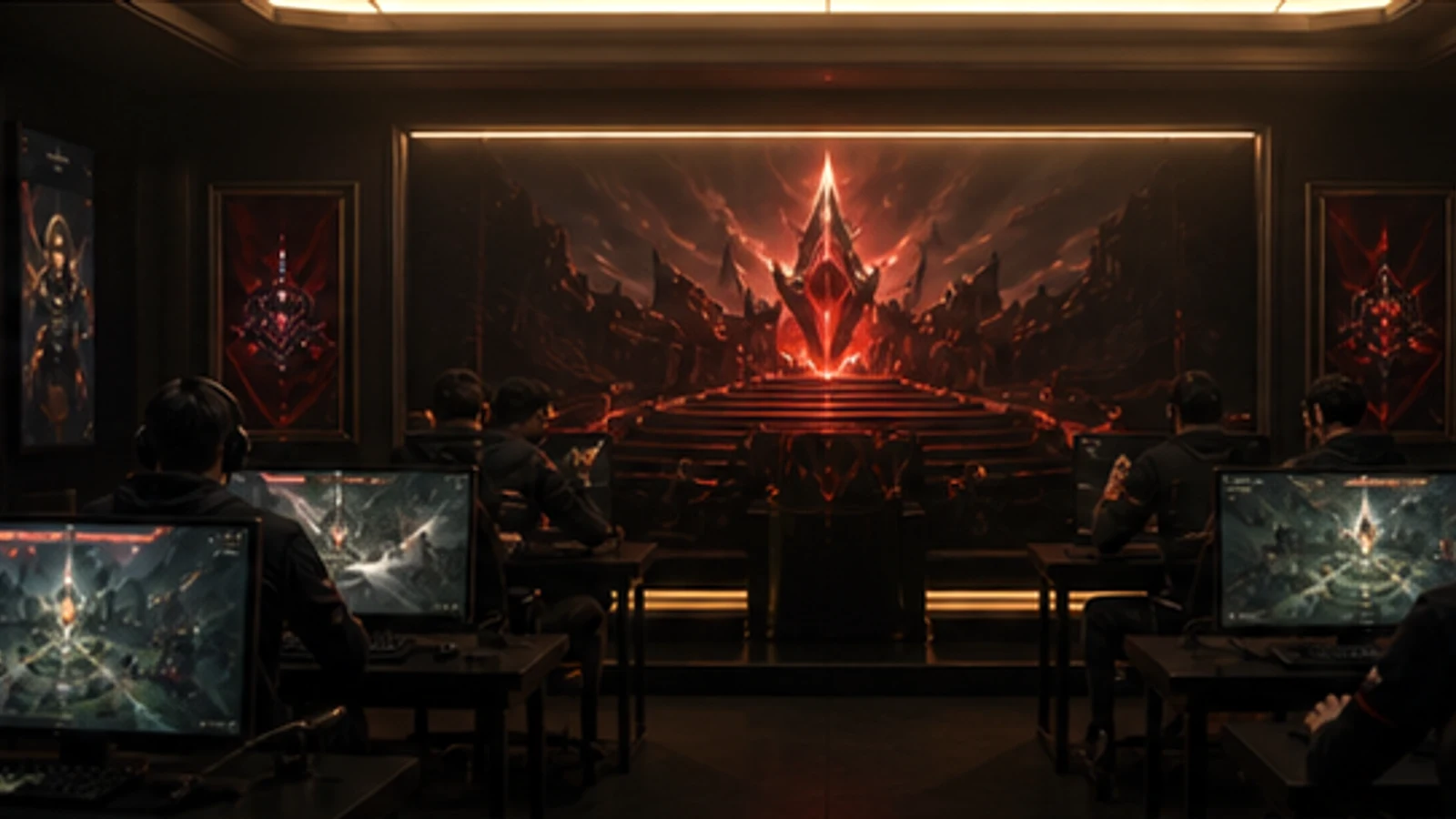Dota2電競投注的情境比較畫面