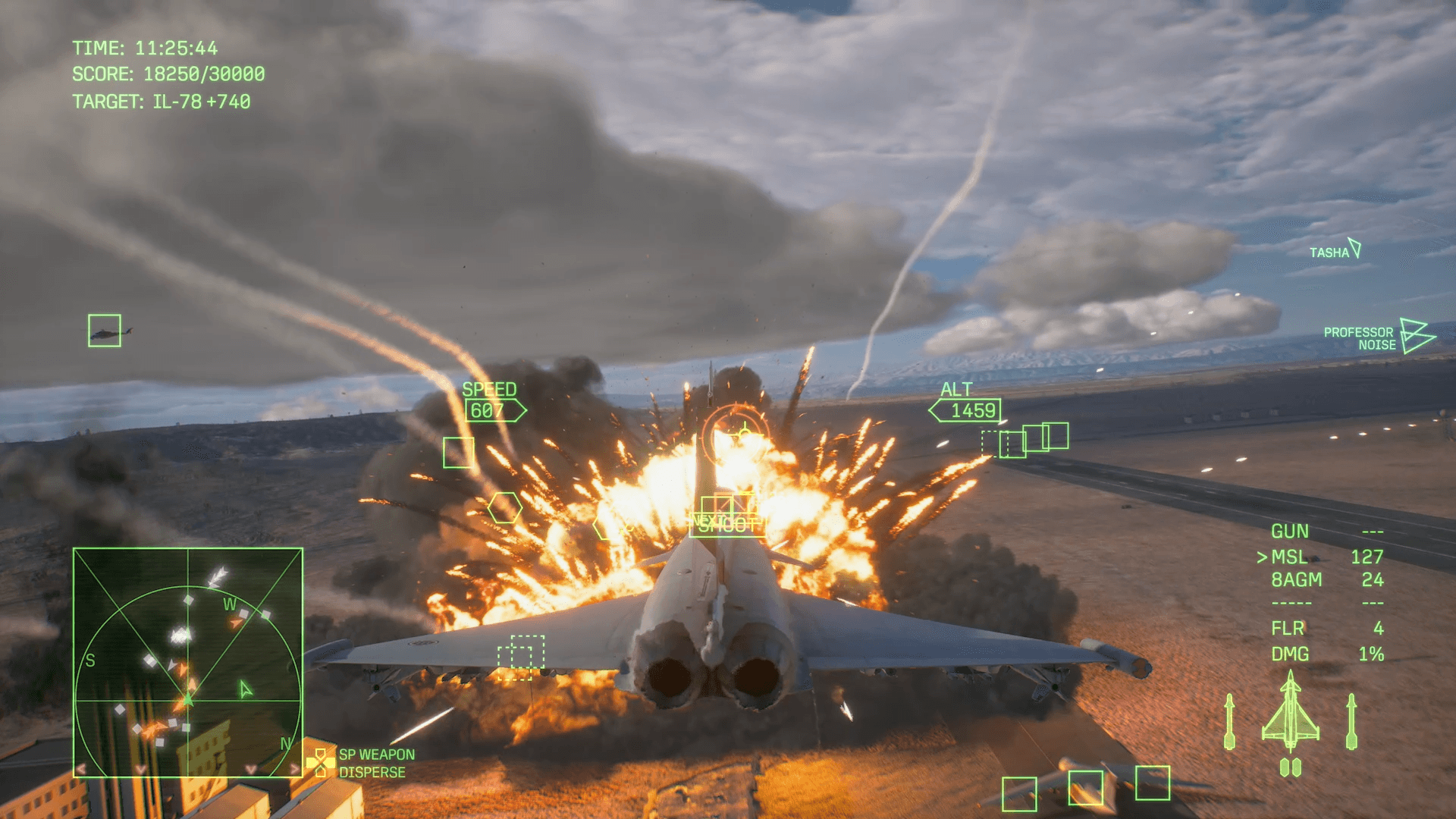 Ace Combat 8 Wings of Theve 官方飛行射擊任務主視覺
